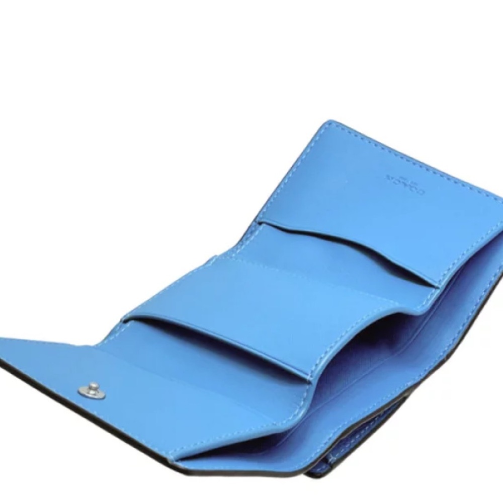 Coach Blue Women's Wallet - Picture 7 of 10
